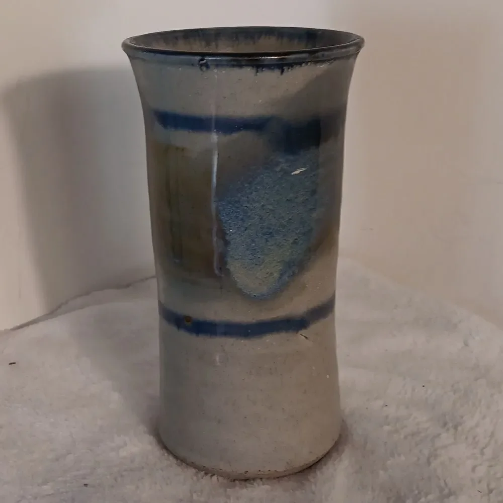 Handcrafted Art Pottery Stein Mug 7